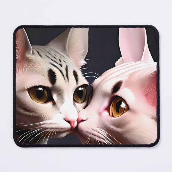Item preview, Cat Kissing Illustration / GTIllustration012 designed and sold by Grafititee.