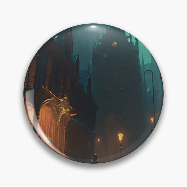 Item preview, Echoes of the Past: Walking Through Haunted Streets designed and sold by oanaunciuleanu.