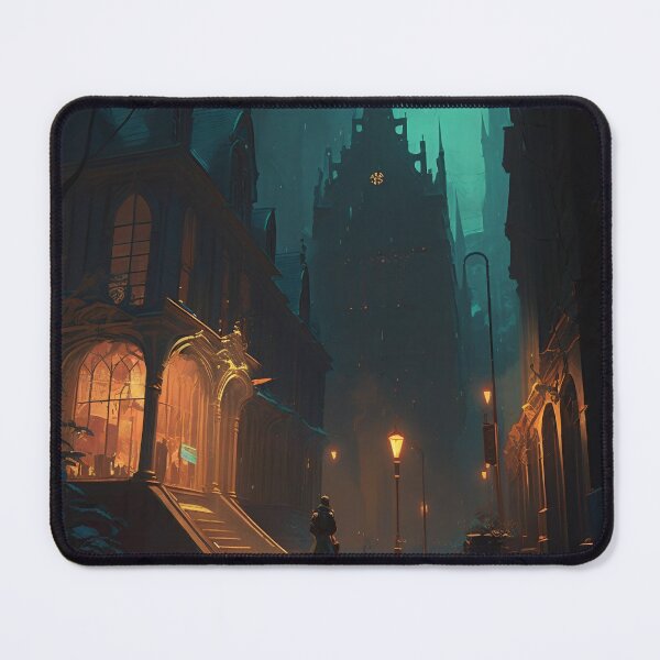 Item preview, Echoes of the Past: Walking Through Haunted Streets designed and sold by oanaunciuleanu.