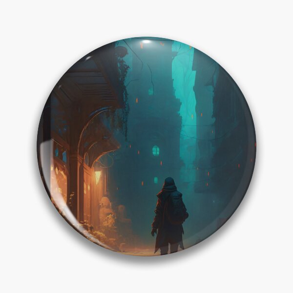 Item preview, Echoes of the Past: Walking Through Haunted Streets designed and sold by oanaunciuleanu.