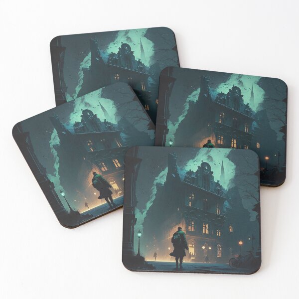 Item preview, Echoes of the Past: Walking Through Haunted Streets designed and sold by oanaunciuleanu.