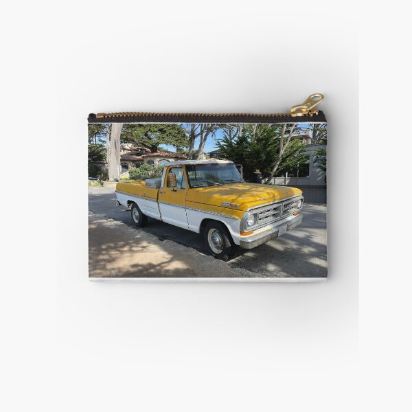 Item preview, White and Yellow Ford 250 pickup truck designed and sold by janontour.