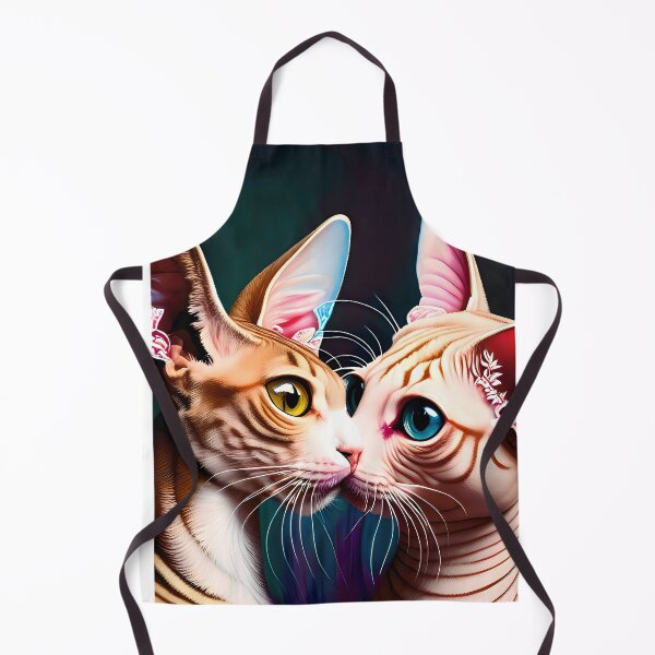 Artikelvorschau, Cat Kissing Illustration / GTIllustration013 entworfen und verkauft von Grafititee.