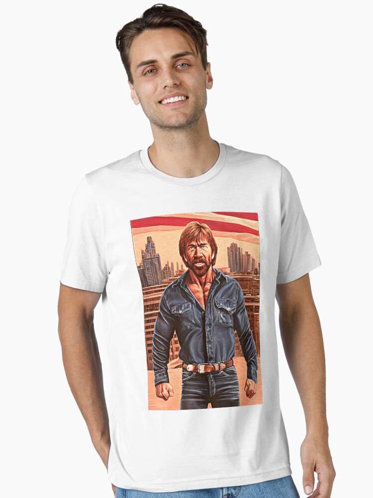 Retro style Chuck Norris
