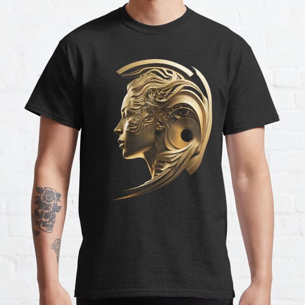 Stranger Things Golden Logo - Women Classic T-Shirt