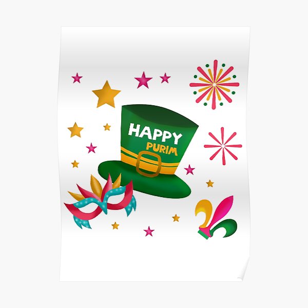happy purim Poster