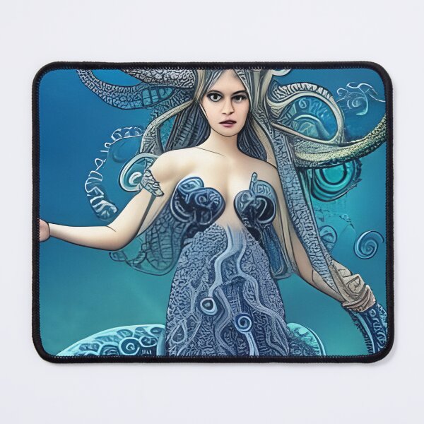 Item preview, Octopus mermaid designed and sold by FineArtworld7.