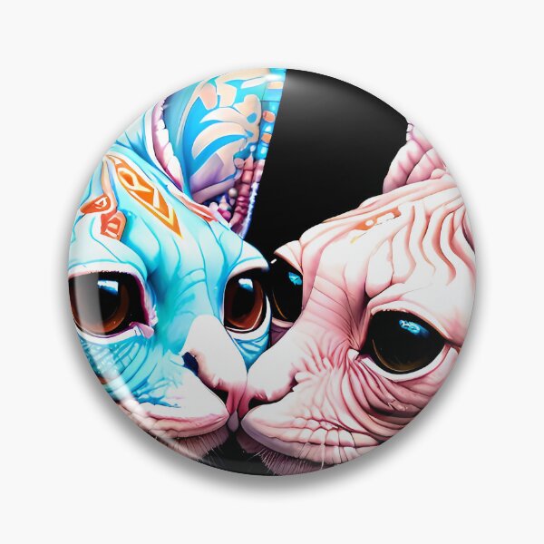 Item preview, Cat Kissing Illustration / GTIllustration014 designed and sold by Grafititee.