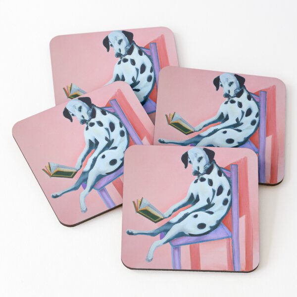 Item preview, A reading dalmatian designed and sold by ohsopurposeless.