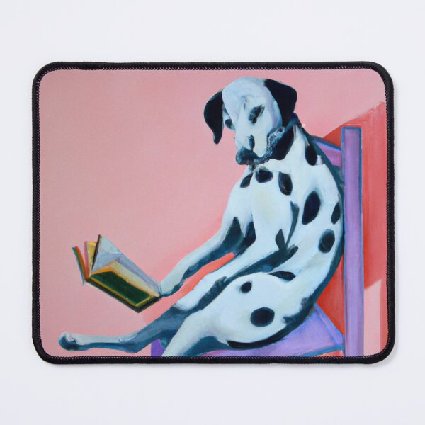 Item preview, A reading dalmatian designed and sold by ohsopurposeless.
