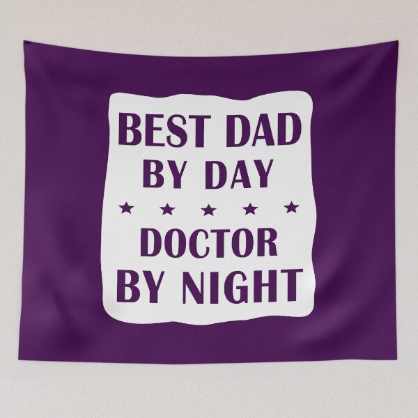Item preview, Doctor Father Birthday - Best Dad, Night Shift designed and sold by smily-tees.