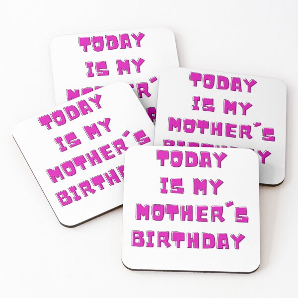 Item preview, Today is My Mother's Birthday Sticker designed and sold by ShopTop M.
