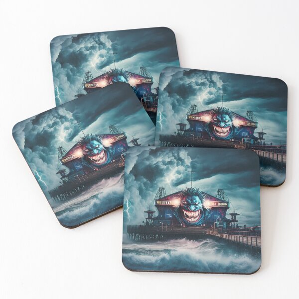 Item preview, Stormy Pier (Funhouse) designed and sold by Richard-Y.
