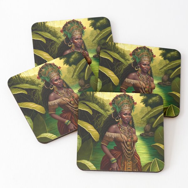 Item preview, African River Goddess designed and sold by Emerald-Treasure.