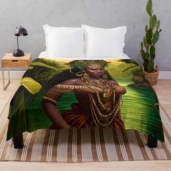 Item preview, African River Goddess designed and sold by Emerald-Treasure.