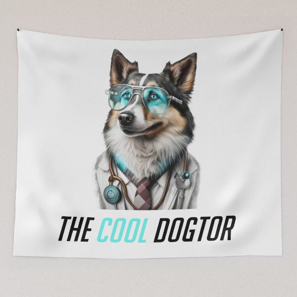 Item preview, The Cool Dogtor designed and sold by Animally-Ai.