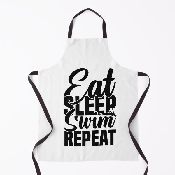Item preview, Swimming love sayings , Eat Sleep Swim Repeat designed and sold by remonss.