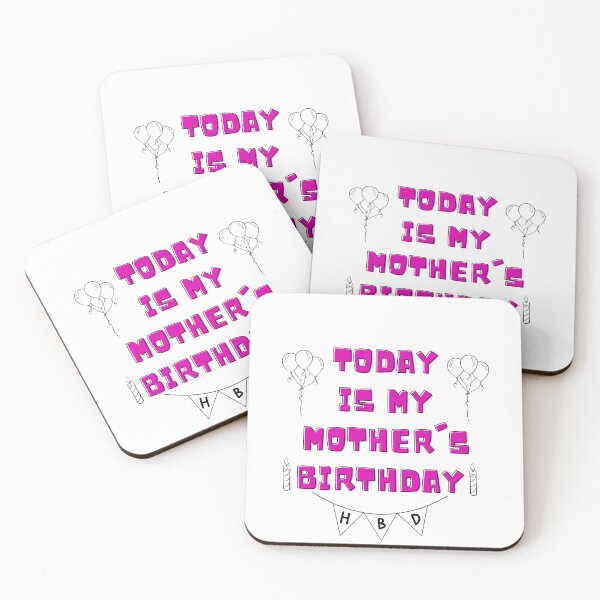 Item preview, Today is My Mother's Birthday Sticker designed and sold by ShopTop M.