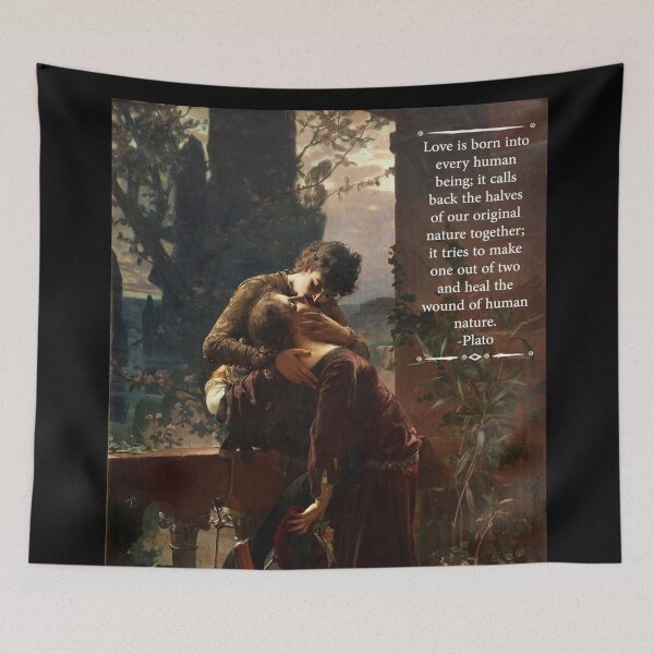 Item preview, Julius Kronberg Painting With Plato Quote designed and sold by Classicambience.