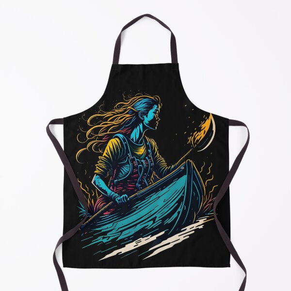 Item preview, "Fearless and Bold - Unleash Your Inner Courage" female Sculling (Rowing) - Extreme Sports designed and sold by Chromatic-Art.