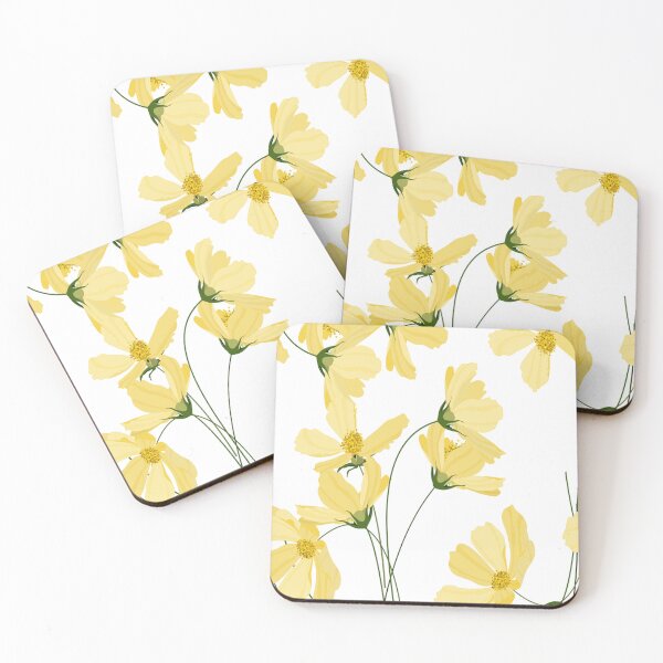 Item preview, Yellow Cosmos Flowers designed and sold by Artistbro1.