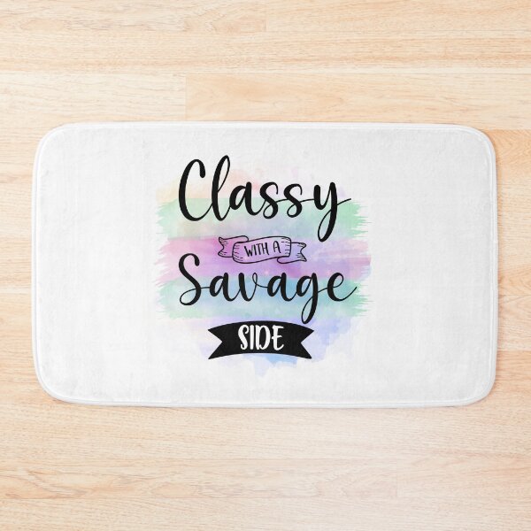 Item preview, Classy With a Savage Side - Sarcastic Funny designed and sold by younghopes.