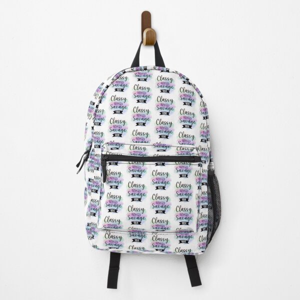Item preview, Classy With a Savage Side - Sarcastic Funny designed and sold by younghopes.