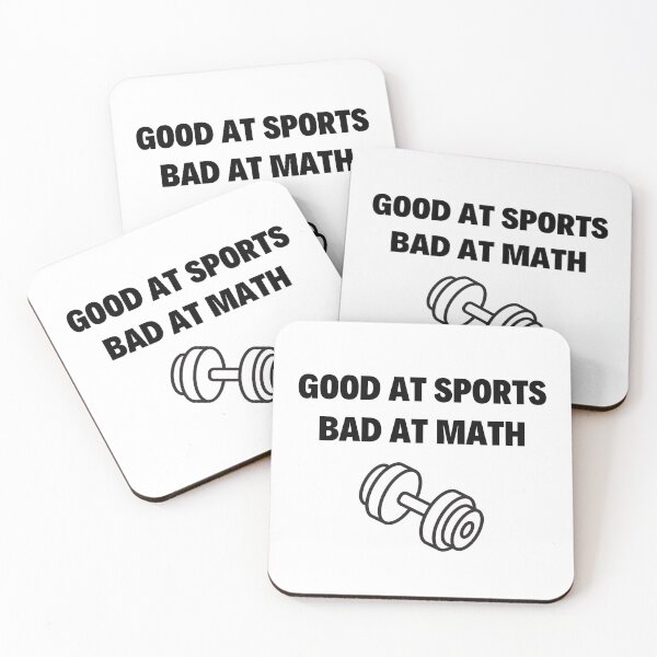 Item preview, Good At Sports Bad At Math designed and sold by Blyatlinda.