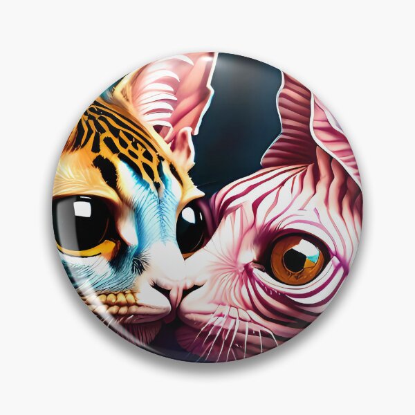 Item preview, Cat Kissing Illustration / GTIllustration016 designed and sold by Grafititee.