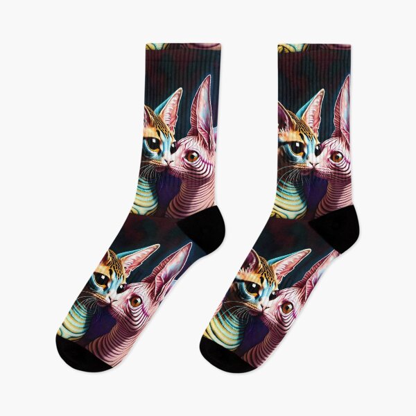 Item preview, Cat Kissing Illustration / GTIllustration016 designed and sold by Grafititee.