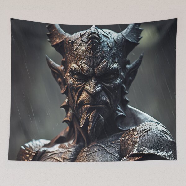 Item preview, Gargoyle bronze statue designed and sold by RK - Shop.
