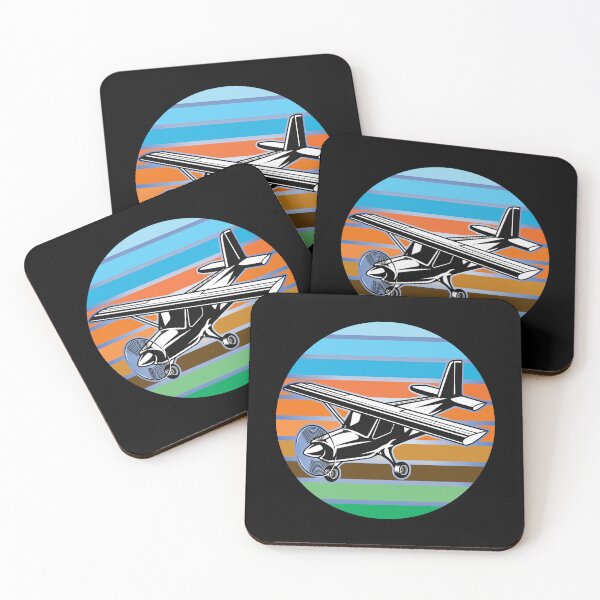 Item preview, Small Airplane In Sunset designed and sold by dhajr.
