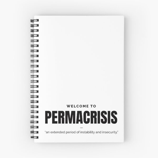 Item preview, Permacrisis, polycrisis, environmentalism, environment designed and sold by Work life.