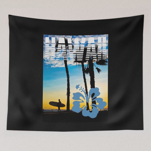 Item preview,   VINTAGE HAWAII SURFING LABEL designed and sold by starfishstuff.