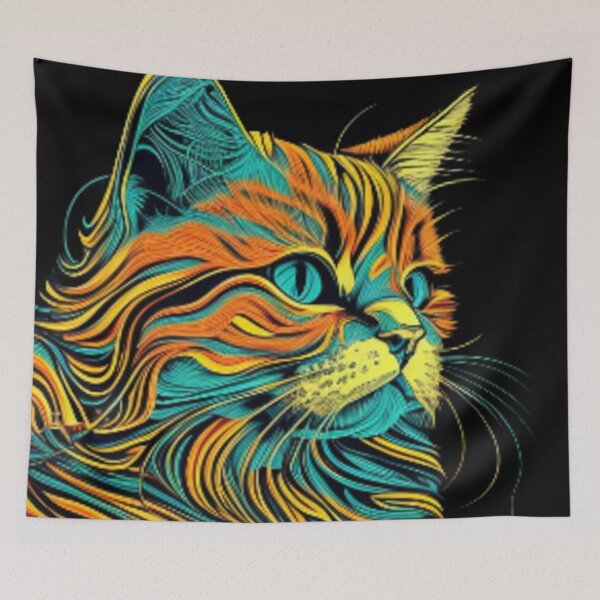 Item preview, Pop Art Cat designed and sold by AllYouNeed99.