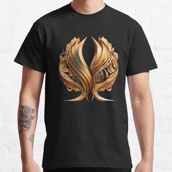 Stranger Things Goldenes Logo Classic T-Shirt