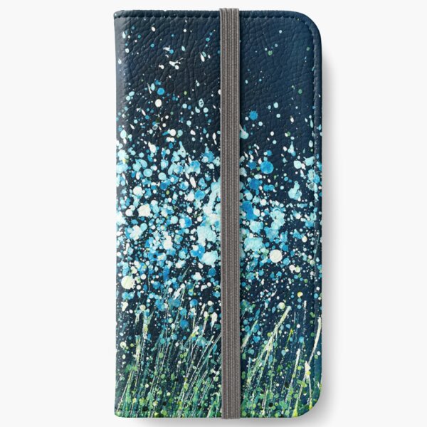 Night Flowers iPhone Wallet