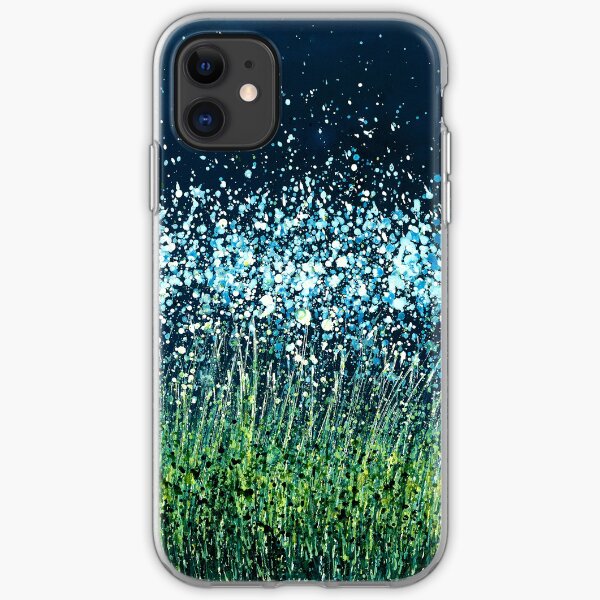 Night Flowers iPhone Soft Case