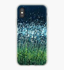 Nacht Blumen iPhone-Hülle & Cover
