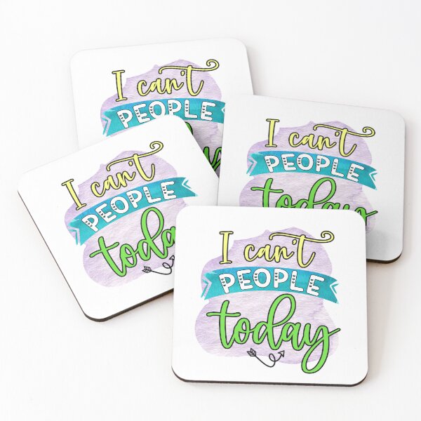 Item preview, I Can't People Today - Sarcastic Funny designed and sold by younghopes.