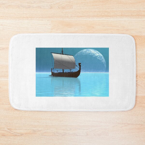 Item preview, Viking Ship with Sail designed and sold by Corey Ford.