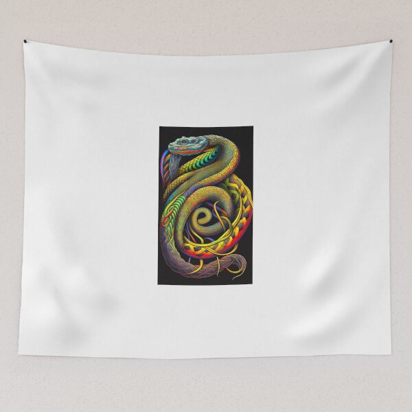 Item preview, Vintage Art Deco, Art Nouveau Classic Serpents entwined designed and sold by Silverstormer.