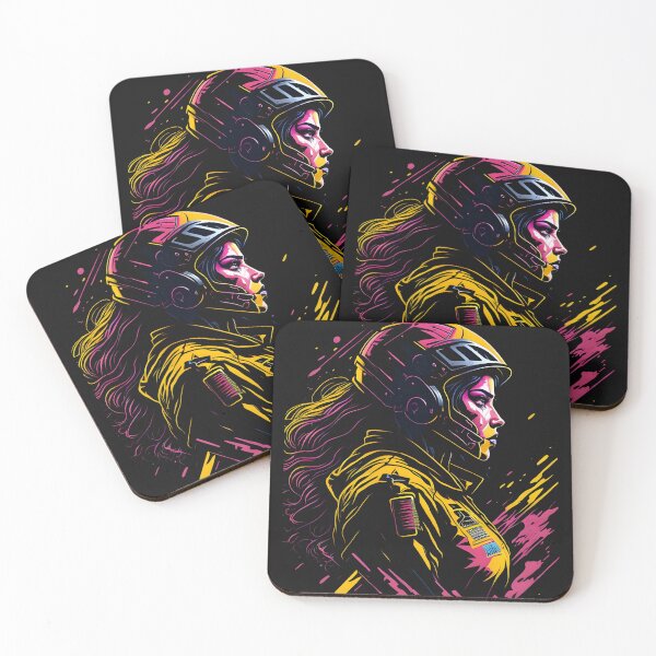 Item preview, "Unleash Your Fearless Spirit: Inspiring Art and Clothing for the Brave at Heart" Female Motocross  designed and sold by Chromatic-Art.