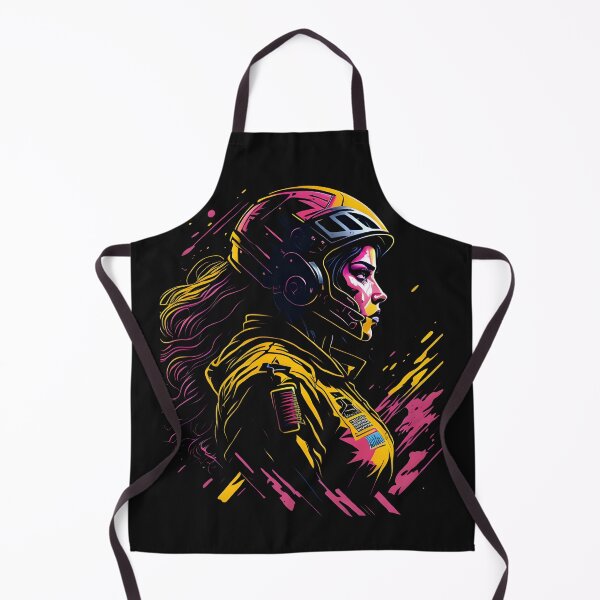 Item preview, "Unleash Your Fearless Spirit: Inspiring Art and Clothing for the Brave at Heart" Female Motocross designed and sold by Chromatic-Art.