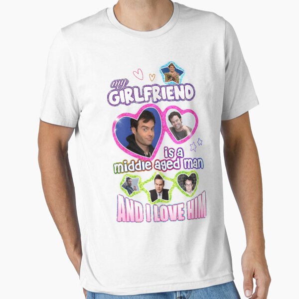 Vista previa del artículo con la obra «Mi novia es Bill Hader», diseñado y vendido por spookyrah.