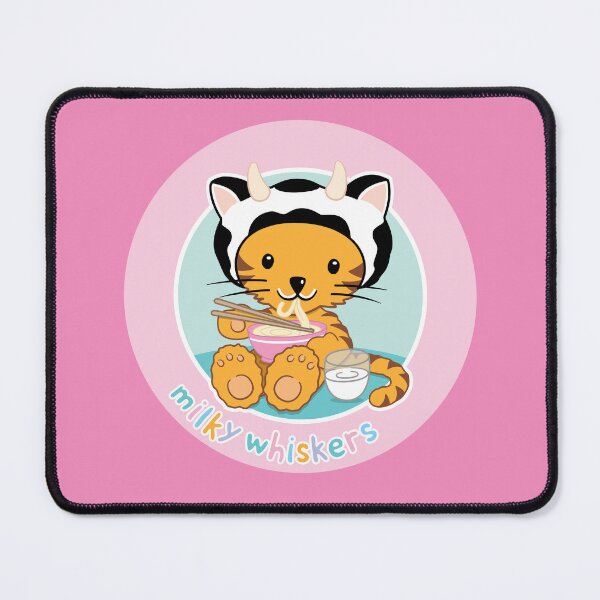Item preview, Milky Whiskers kitten noodle time. designed and sold by B-143.