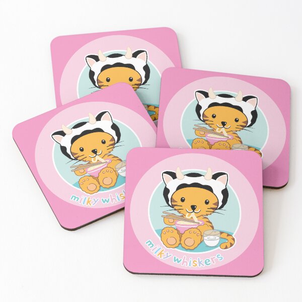 Item preview, Milky Whiskers kitten noodle time. designed and sold by B-143.