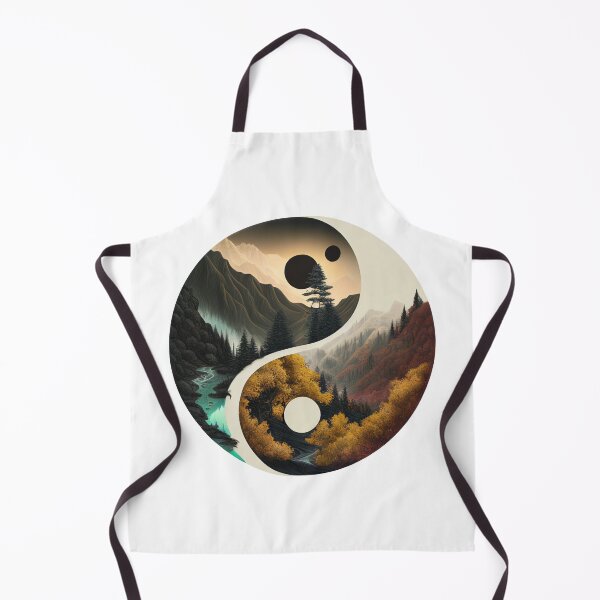 Item preview, Arte abstracto de la acuarela de Yin Yang, impresiones espirituales orientales de YinYang designed and sold by SharpDream.
