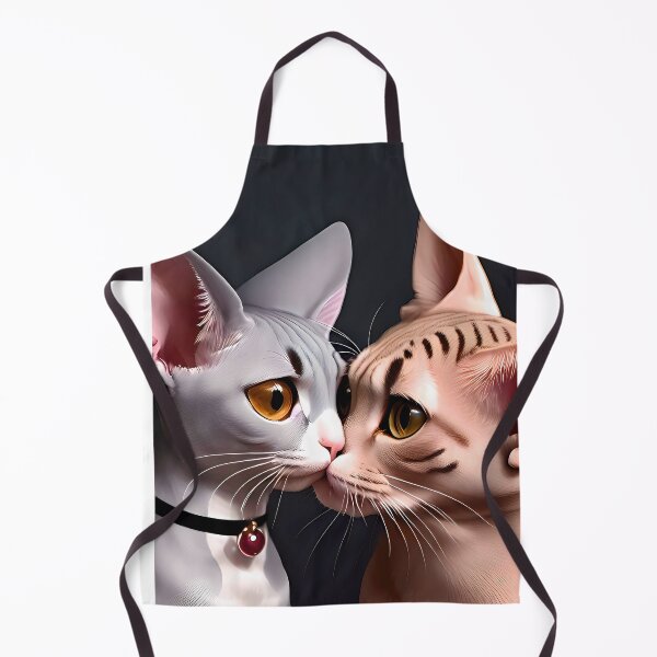 Artikelvorschau, Cat Kissing Illustration / GTIllustration020 entworfen und verkauft von Grafititee.