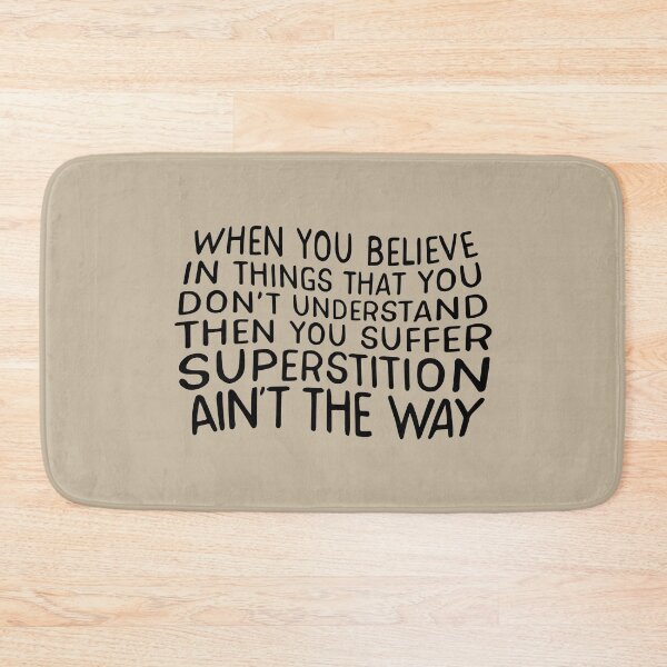 Item preview, Superstition aint the way (black) designed and sold by didijuca.